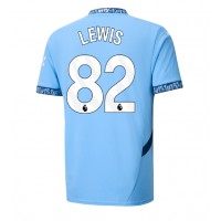 Manchester City Rico Lewis #82 Hemmatröja 2024-25 Korta ärmar